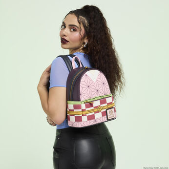 Demon Slayer Nezuko Kamado Cosplay Mini Backpack, Image 2